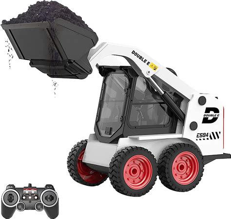 toy remote control skid steer|remote rc excavatioun 360 toy.